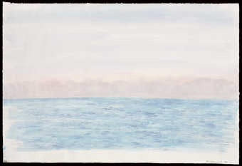 impressionist like seascape