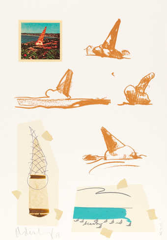 Proof; 11 color lithograph