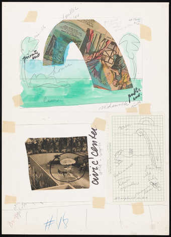 One of 10 collages for Notes