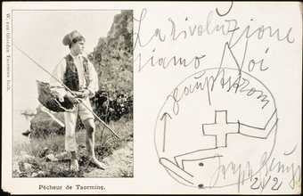 from von Gloeden Postcards, a series of 13 Italian postcards with photographs by Baron von...