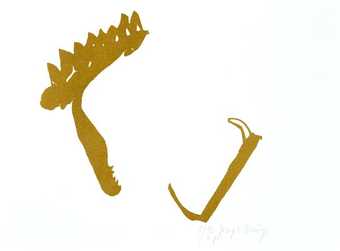 From Fünf Lithografien, a portfolio of 5 lithographs (accession #92.251.1-.5)