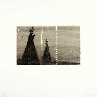 portfolio of six lithographs on paper with title page, colophon, and portfolio. six original, two...