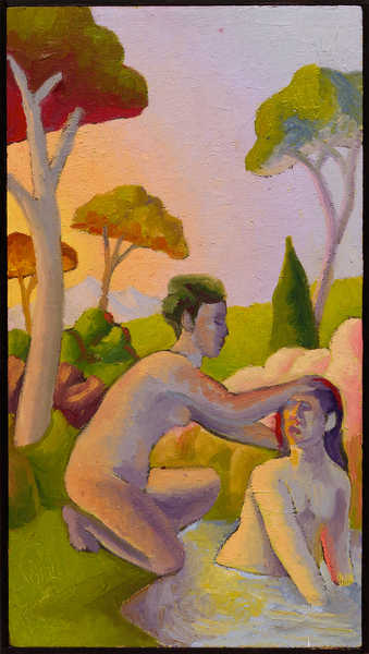 figures in landscape