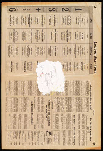 French TV listings 3/22