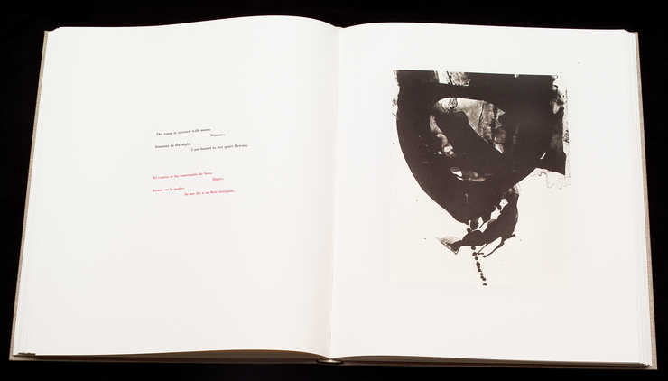 An artist's book of twenty-seven original lithographs by Motherwell and three poems by...