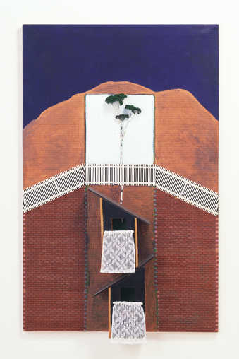 model constructed to hang on the wall