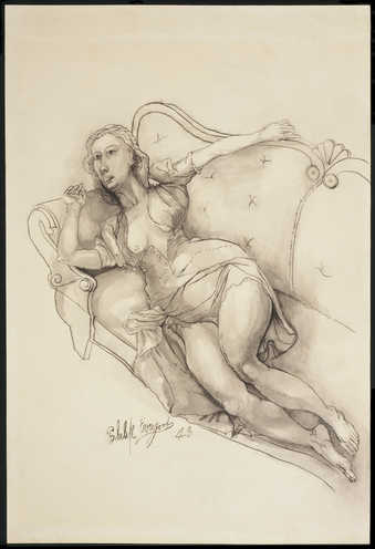 ink and water washes