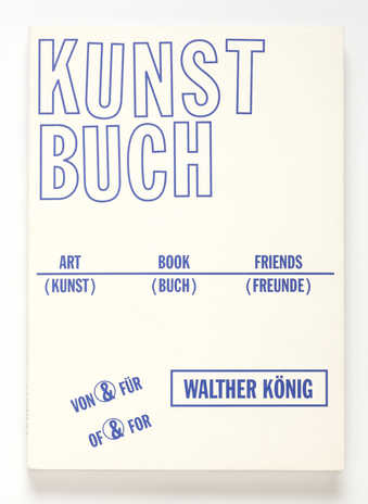 Contribution to Art &amp; Book &amp; Friends. Ein Album fur Walther Konig, Ed. Michael Diers and...