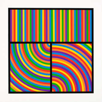 Linocuts each made from 8 passes over 8 blocks