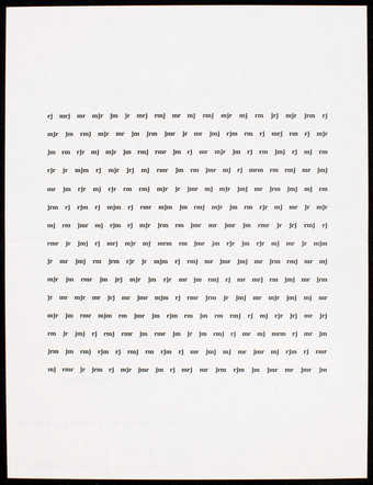 Black print on white paper; folded; text is in Spanish and English. Printed both sides. Reverse...