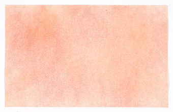 An orange spray pattern on paper.